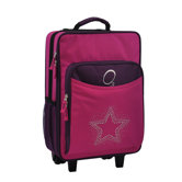 Kids Luggage with Integrated Cooler in Bling Rhinestone Star