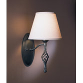 Twist Basket One Light Wall Sconce