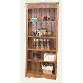 Sedona Open Bookcase in Distressed Oak