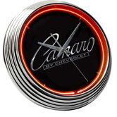Chevrolet Camaro Script Neon Clock