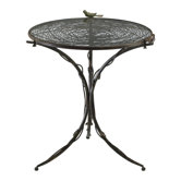 Bird Bistro Table in Muted Rust