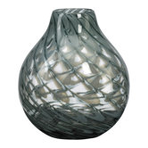 Small Pistachio Vase in Smoked Light Green