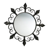 Lorenzo Mirror in Cinder
