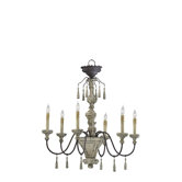 Provence 6 Light Chandelier