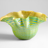 Small Glasgow Bowl in Green and Blue