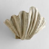Shelly Wall Sconce in White