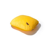 Cotton Candy Pillow Dog Bed in Mango