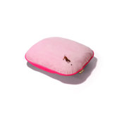 Cotton Candy Pillow Dog Bed in Pink
