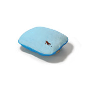 Cotton Candy Pillow Dog Bed in Baby Blue