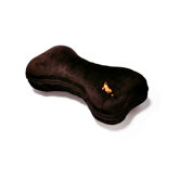 Big Bone Cushion Blanket in Chocolate / Cream