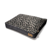Safari Serengeti Rectangular Dog Bed in Copper / Dark Grey