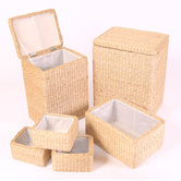 Square Rush Baskets