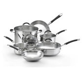Stainless Steel 10-Piece Cookware Set