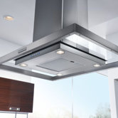 Architect Series II 400 CFM Motor Island Mount Canopy Hood