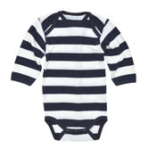 Rugby Long Sleeve Baby Bodysuit