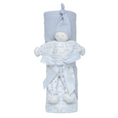 Hooded Flannel Blanket and Matching Toy