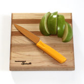 Small Maple Utility Cutting Board with Cherry Accent