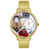 Unisex Purse Lover Watch in Gold