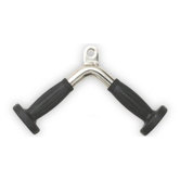 Tricep Press Down Chrome Bar with Urethane Ergo Grips