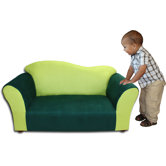 Kid's Wave Microsuede Sofa