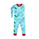 Mitted Jammie Bicycles Organic Pajama