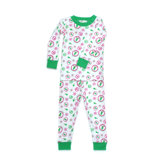 Ever-Green Peace Girl Organic  PJ Snuggly