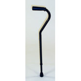 Offset Handle Adjustable Fashion Cane
