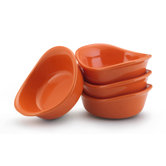 Bubble and Brown 4-Piece 3 oz. Dipping Cup Set