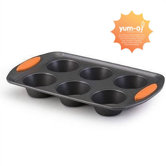 Yum-O! Oven Lovin' Bakeware 6 Cup Muffin Pan