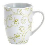 Dinnerware Curly-Q 11 oz. Mug (Set of 4)