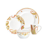 Paisley 4 Piece Place Setting