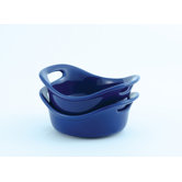 Stoneware 2 Piece Round Au Gratin