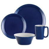 Round and Square 16 Piece Dinnerware Set