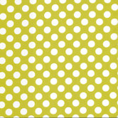 Gus Full Nursery Fabric in Celery Dot