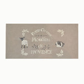 Hand Painted Wall Art Mouline de Provence