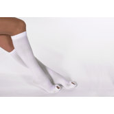 AES 12-18 mmHg Below Knee Open Toe Long Stocking