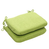 Outdoor Rounded Seat Cushion (Set of 2)