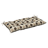 Outdoor Sunbrella Fabric Tufted Loveseat Cushion