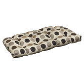 Outdoor Sunbrella Fabric Wicker Loveseat Cushion
