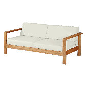 Linear Deep Seating Loveseat
