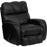 Contemporary Bentley Leather Chaise Recliner