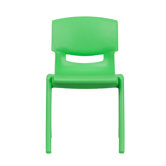 13.25" Plastic Classroom Stackable School Chair