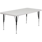Rectangular Pre School Activity Table