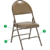 Hercules Series Folding Chair