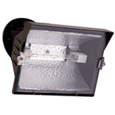 500 Watt Halogen Floodlight in Bronze