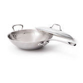 Wok "M'cook" aus Edelstahl