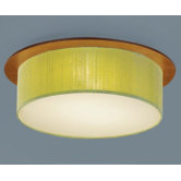Saturno Cerejeira 2 Light Flush Ceiling Light