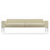 Layla 4 Seater Sofa with Polished Leg