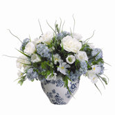 Gardenia, Snowball, Cosmos in Pot