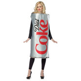Diet Coke Can Adult Costume